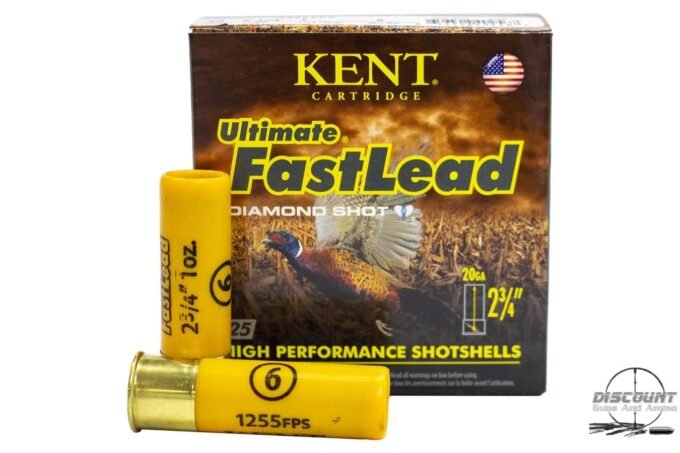Kent Cartridge 20 Gauge 2-3/4 In 1 oz 6 Shot Shell Ultimate Fast Lead 00 Rds