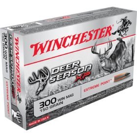 Winchester Deer Season XP Copper Impact - 300 Winchester Magnum - 150 Grain Copper Extreme Point - 500 Rounds