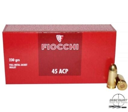 Fiocchi - 45 ACP - 230 Grain - FMJ - 500 Rounds