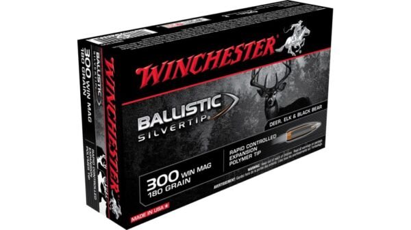 Winchester BALLISTIC SILVERTIP .300 Winchester Magnum 180 grain