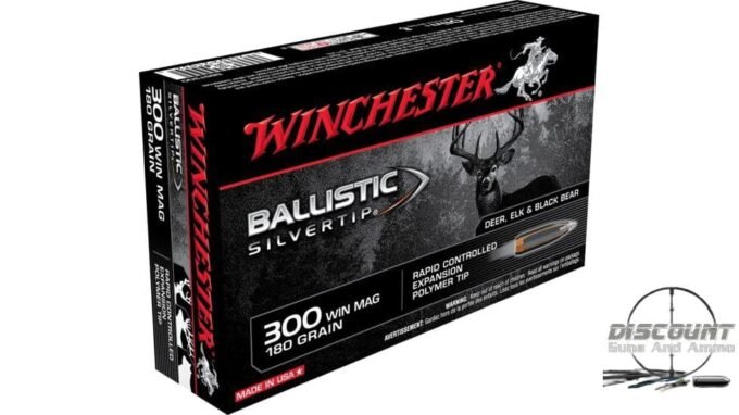 Winchester BALLISTIC SILVERTIP .300 Winchester Magnum 180 grain