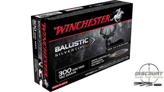 Winchester BALLISTIC SILVERTIP .300 Winchester Magnum 180 grain