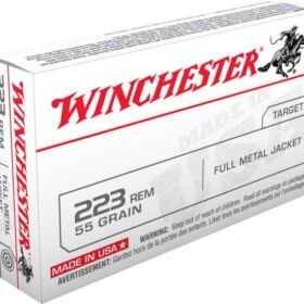 sales of discount guns and ammo - Winchester USA RIFLE .223 Remington 55 grain Full Metal Jacket (FMJ) Brass