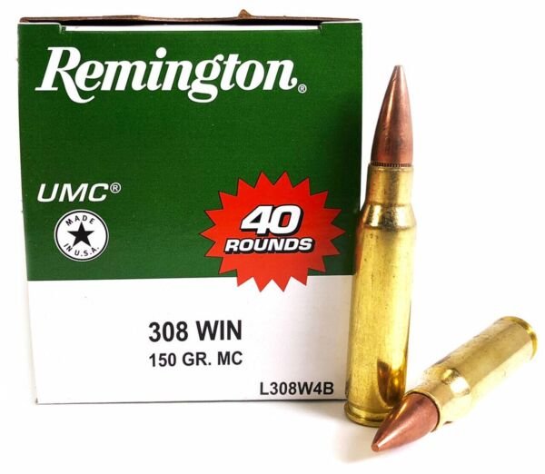 Remington UMC - 308 - 150 Grain MC - 500 Rounds