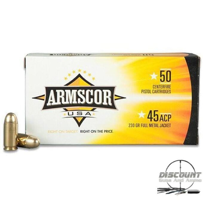 Armscor USA .45 ACP 230 Grains 500 Rounds