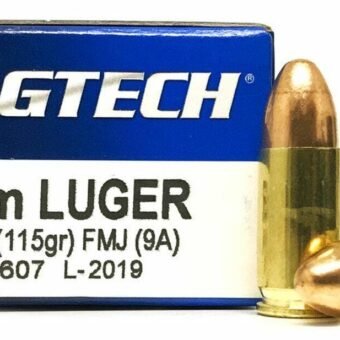 Magtech 9mm 115 Grain FMJ 500 Rounds