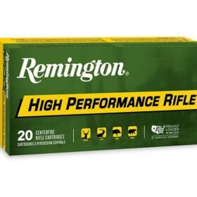 Remington High Performance Rifle .22-250 Remington 55 Grain Pointed Soft Point