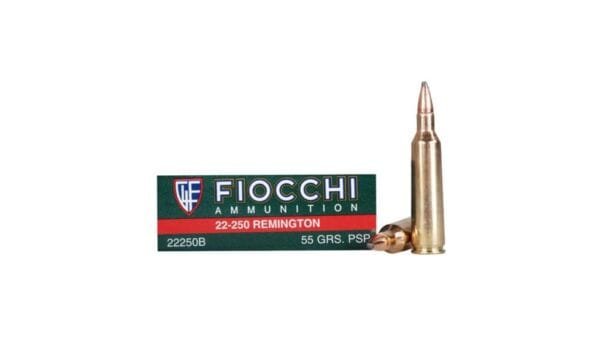 Fiocchi 22-250Rem 55gr PSP /20 22250B Caliber