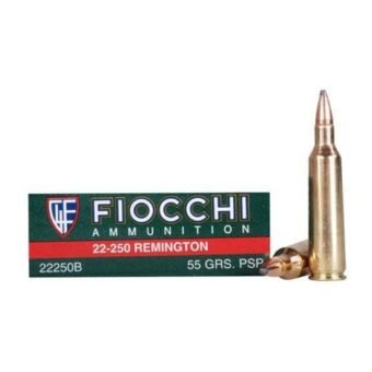 Fiocchi 22-250Rem 55gr PSP /20 22250B Caliber