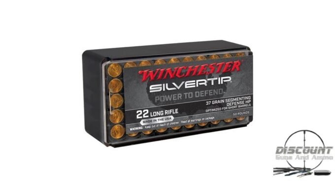 Winchester Win Ammo Silvertip .22lr 37gr. Hp Silvertip 50-pack W22LRST Caliber