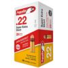 Aguila 22 Short Ammunition SuperExtra 1B222110 High Velocity 29 Grain Copper Plated Round Nose 500 rounds