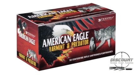 Federal Premium VARMINT / PREDATOR .22 Hornet 35 grain Tipped Varmint, 500 Rounds