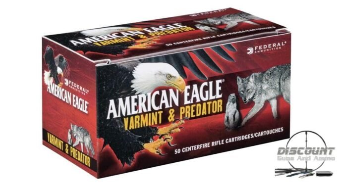 Federal Premium VARMINT / PREDATOR .22 Hornet 35 grain Tipped Varmint, 500 Rounds