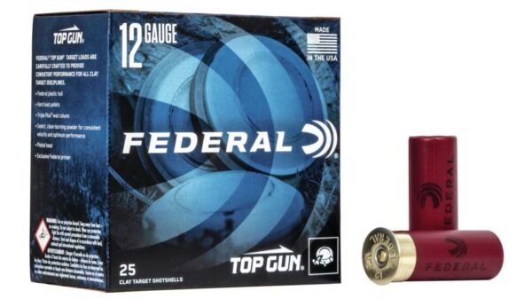 Federal Premium Top Gun 12 Gauge 1 1/8 oz 2 3/4 in Centerfire Shotgun Ammunition, 500 Rounds - Image 2