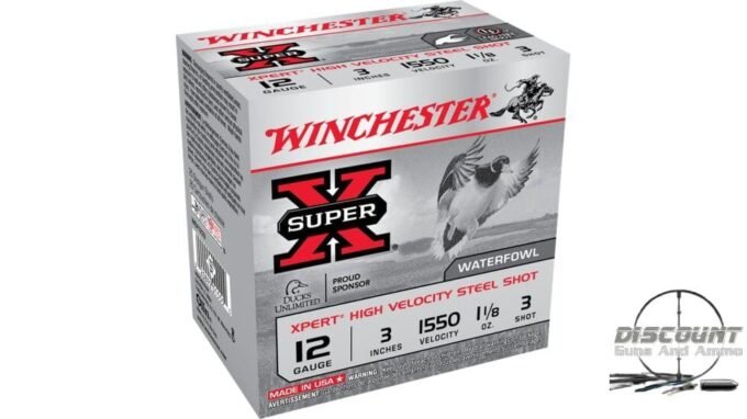 Winchester SUPER-X SHOTSHELL 12 Gauge 1 1/8 oz 3" Centerfire Shotgun Ammunition, 500 Rounds - Image 2