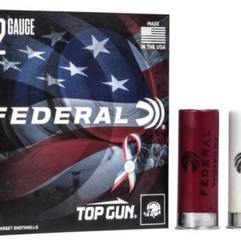 Federal Premium Top Gun 12 Gauge 1 1/8 oz 2 3/4 in Centerfire Shotgun Ammunition, 500 Rounds
