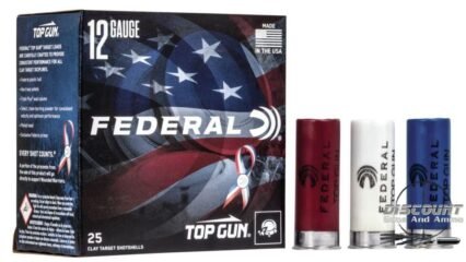 Federal Premium Top Gun 12 Gauge 1 1/8 oz 2 3/4 in Centerfire Shotgun Ammunition, 500 Rounds
