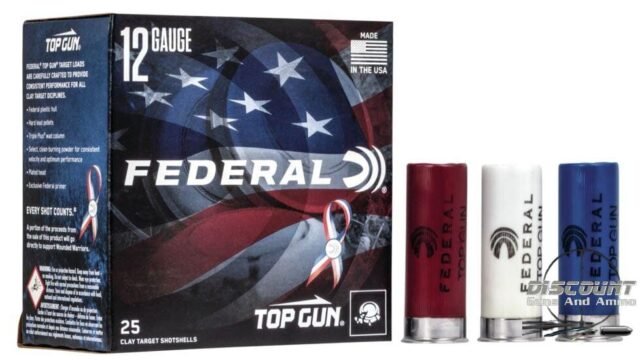 Federal Premium Top Gun 12 Gauge 1 1/8 oz 2 3/4 in Centerfire Shotgun Ammunition, 500 Rounds