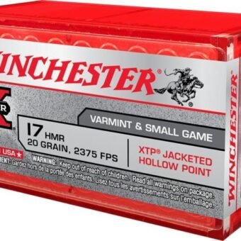 Since 1922, Super-X ammunition has provided exceptional quality and outstanding performance for all types of hunters and shooters who rely on its time-proven dependability backed by legendary excellence. Specifications for Winchester SUPER-X RIMFIRE .17 Hornady Magnum Rimfire 20 grain XTP Jacketed Hollow Point Rimfire Ammunition