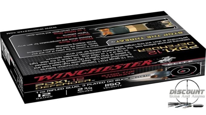 Winchester DEFENDER SHOTSHELL 12 Gauge 1 oz 2.75" Centerfire Shotgun Buckshot S12PDX1, 500 Rounds - Image 2