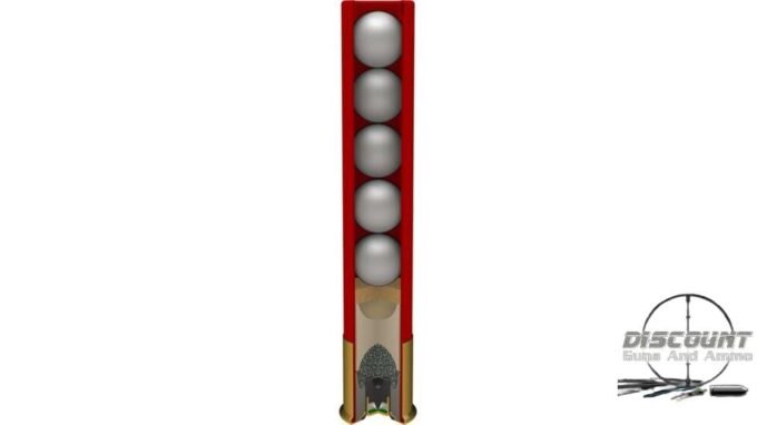 Winchester SUPER-X SHOTSHELL 410 Bore 5 Pellets 3" Centerfire Shotgun Buckshot Ammunition XB413, 500 Rounds - Image 3