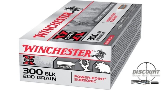 Winchester SUPER X SUBSONIC EXPANDING .300 AAC Blackout 200 grain - 500 Rounds - Image 3