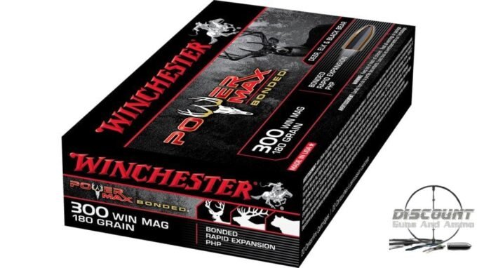 Winchester POWER MAX BONDED .300 Winchester Magnum 180 grain Bonded Rapid Expansion Protected Hollow Point - 500 Rounds - Image 2