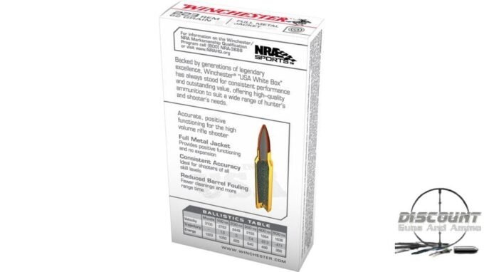 Winchester USA RIFLE .223 Remington 62 grain 500 Rounds - Image 2