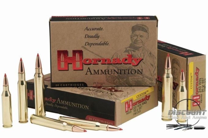 Hornady 300 Weatherby Mag 180 gr InterLock SP Custom 500Rds