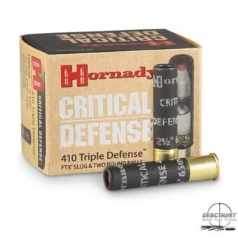 Hornady Triple Defense 410 Bore, 2 1/2", FTX Slug