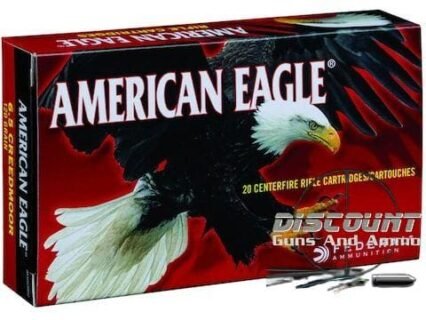 Federal American Eagle Ammunition 6.5 Creedmoor 120 Grain Total Metal Jacket- 500 RDS