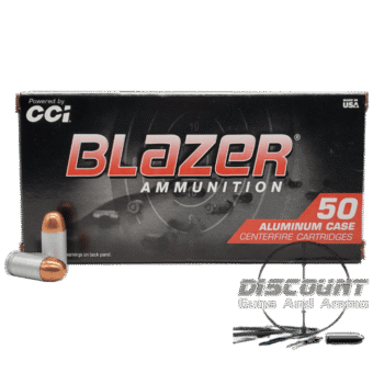 CCI BLAZER 380 ACP AMMO 500 RDS