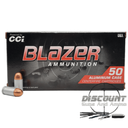 CCI BLAZER 380 ACP AMMO 500 RDS