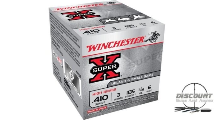 Winchester SUPER-X SHOTSHELL 410 Bore 11/16 oz 3" Centerfire Shotgun Ammunition , 500 Rounds - Image 2