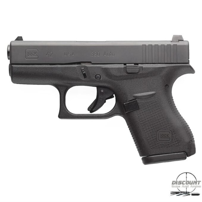 Glock 42, Semi-Automatic, .380 ACP, 3.25" Barrel , 6+1 Rounds