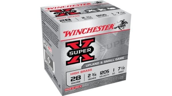 Winchester SUPER-X SHOTSHELL 28 Gauge 1 oz 2.75" Centerfire Shotgun Ammunition, 500 Rounds - Image 3