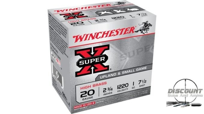 Winchester SUPER-X SHOTSHELL 20 Gauge 1 oz 2.75" 1220 ft/s Centerfire Shotgun Ammunition , 500 Rounds - Image 4