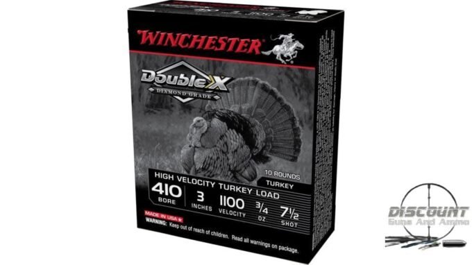 Winchester Double X Diamond Grade .410 Gauge 3in 3/4oz Centerfire Shotgun Ammunition, 500 Rounds