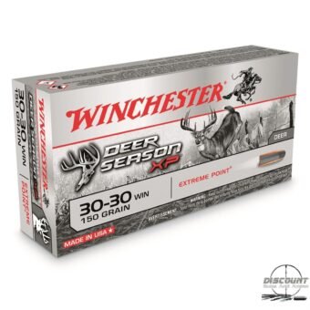 Winchester Deer Season XP, .30-30 Winchester, Polymer-Tipped Extreme Point, 150 Grain, 500 Rounds