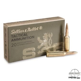 Sellier & Bellot, 6.5mm Creedmoor, FMJ, 140 Grain, 500 Rounds