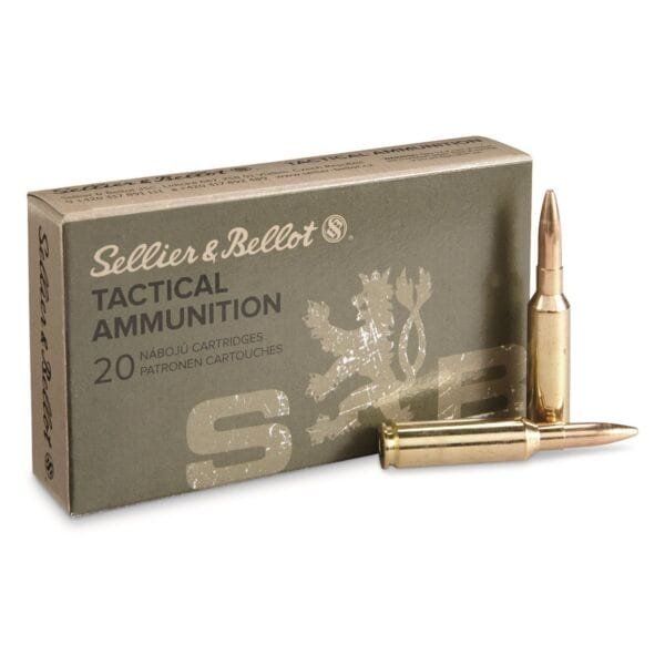 Sellier & Bellot, 6.5mm Creedmoor, FMJ, 140 Grain, 500 Rounds