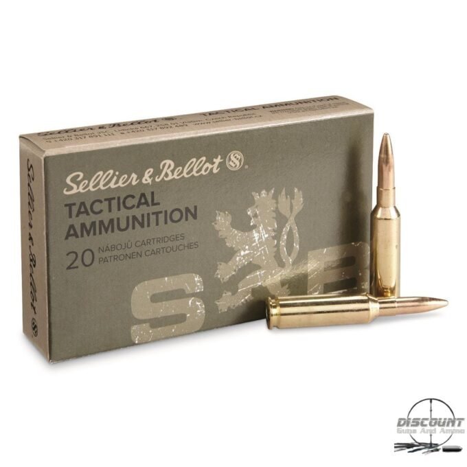 Sellier & Bellot, 6.5mm Creedmoor, FMJ, 140 Grain, 500 Rounds