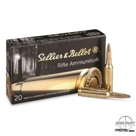 Sellier & Bellot, 6.5mm Creedmoor, SP, 140 Grain, 500 Rounds