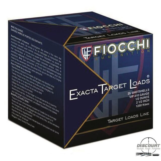 Fiocchi Exacta 410 Gauge Target Loads