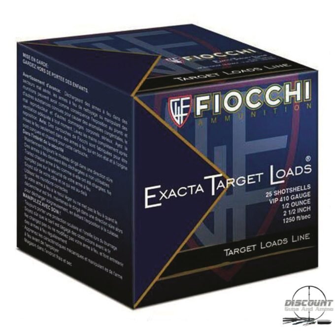 Fiocchi Exacta 410 Gauge Target Loads