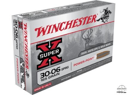 Winchester Super-X Ammunition 30-06 Springfield 165 Grain Power-Point Box of 20