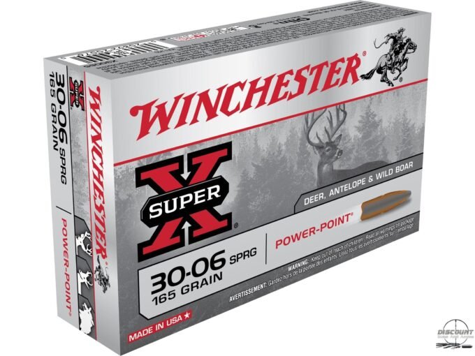 Winchester Super-X Ammunition 30-06 Springfield 165 Grain Power-Point Box of 20