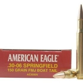 Federal American Eagle Ammunition 30-06 Springfield 150 Grain Full Metal Jacket