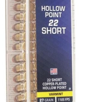 Short Hollow Point 22 Short 500 Rds