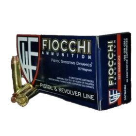 FIOCCHI 357 MAGNUM AMMUNITION 500 Rds